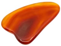 Dispozitiv de îngrijire a feței Spa Therapy Guasha Inima din agat