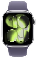Смарт-часы Apple Watch Series 11 GPS 42mm Silver Aluminium Case with Purple Fog Sport Band S/M (MEU64)