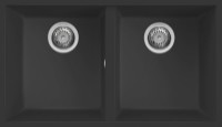Chiuvetă de bucătărie Elleci Quadra Undermount 350 Full Black (LGU50040)