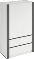 Шкаф Magnusplus Combo 1000х2000х600 Graphite/White