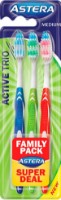 Periuta de dinti Astera Active Trio Medium-Mix 3pcs