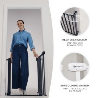 Ворота безопасности Kinderkraft Lock Go Black (KALOGO00BLK0000) фото №6 — интернет-магазин Desire.md