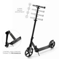 Самокат KinderKraft Freely Black (KRFREE00BLK0000) фото №4 — интернет-магазин Desire.md