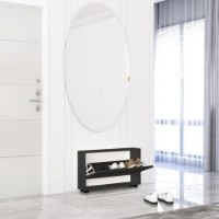 Обувница Mobildor-Lux Leo Slim 80x16x47 Anthracite (10008944) фото №2 — интернет-магазин Desire.md