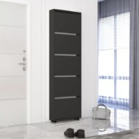 Обувница Mobildor-Lux Leo Slim 90x16x203 Anthracite (10008937) фото №1 — интернет-магазин Desire.md