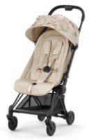 Carucior Cybex Coya Matt Black Simply Flowers Beige (522005183)