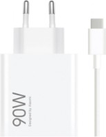 Зарядное устройство Xiaomi 90W HyperCharge Combo Type-A White