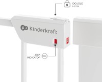 Porțile de siguranță Kinderkraft Safe Snap White (KASASN00WHT0000) imaginea #6 — magazin online Desire.md