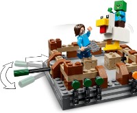 Set de construcție Lego Minecraft: Woodland Mansion Fighting Ring (21272) imaginea #2 — magazin online Desire.md