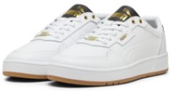 Кеды детские Puma Court Classic Lux Puma White/Black/Gold, s.35.5