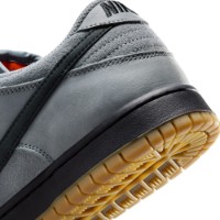 Кеды мужские Nike Sb Dunk Low Pro Cool Grey/Black/Dark Grey/Gum Light Brown/Safety Orange, s.42 фото №8 — интернет-магазин Desire.md