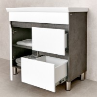 Шкаф под умывальник Bayro Urbano Pro Isik 850 (122497) фото №4 — интернет-магазин Desire.md