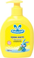 Săpun pentru bebeluși Вухастик cu ulei de măsline și aloe 300ml