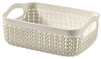 Coș depozitare Curver Knit A6 1.3L Cream (234662)