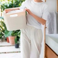 Coș depozitare Curver Softex 45L Cream (258701) imaginea #2 — magazin online Desire.md