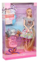 Кукла New World Beauty Girl Grey Dress 29cm (DXF2942) фото №1 — интернет-магазин Desire.md