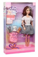 Кукла New World Beauty Girl White&Black Dress 29cm (DXF2943) фото №1 — интернет-магазин Desire.md