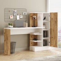 Masa de birou Trendy CT2-AW 152x120x40cm GTR001076 imaginea #3 — magazin online Desire.md