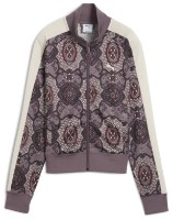 Женская олимпийка Puma T7 Vintage Prep Aop Raisin Jacket, s.L