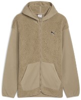 Мужская толстовка Puma Ess Elevated Relaxed Winterized Full-Zip Sherpa Ice Coffee, s.S