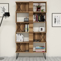 Masa de birou Trendy Extra 2 Walnut 120x60x78.8cm GTR001054 imaginea #2 — magazin online Desire.md