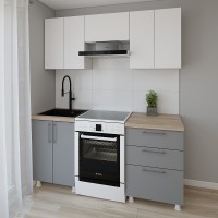Bucătărie Smartex K2 180 White/Graphite (30044)