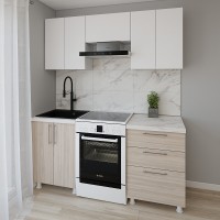 Bucătărie Smartex K2 180 White/Light Oak (30045)