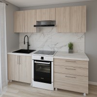Bucătărie Smartex K2 220 Light Oak (30060)