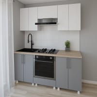 Bucătărie Smartex K3 180 White/Graphite (30086)
