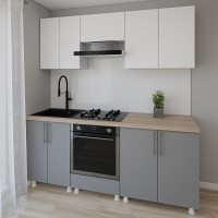 Bucătărie Smartex K3 200 White/Graphite (30092)