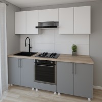 Bucătărie Smartex K3 220 White/Graphite (30098)