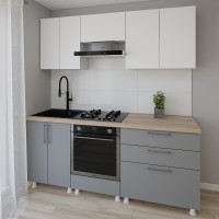 Bucătărie Smartex K4 200 White/Graphite (30134)