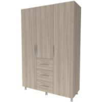 Шкаф Smartex N12 140x52x210cm Дуб Светлый