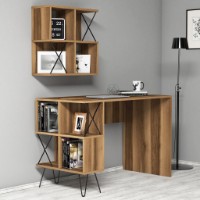 Письменный стол Trendy Extra 2 Walnut 120x78x60cm GTR001028 фото №1 — интернет-магазин Desire.md