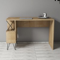 Masa de birou Trendy Extra Oak 120x78x60cm GTR001014 imaginea #3 — magazin online Desire.md