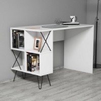 Masa de birou Trendy Extra White 120x78x60cm GTR001016 imaginea #1 — magazin online Desire.md