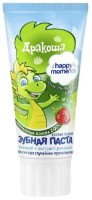 Pasta de dinți pentru copii Happy Moments Căpșuni Dragon 60ml
