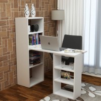 Masa de birou Trendy Last White 120x123x40cm GTR005684 imaginea #1 — magazin online Desire.md