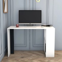 Письменный стол Trendy Lima White/Anthracit 120x75x60cm GTR001009 фото №4 — интернет-магазин Desire.md