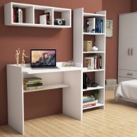 Masa de birou Trendy Matilda White 90x58x80cm GTR000982 imaginea #1 — magazin online Desire.md