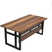 Masa de birou Trendy MN01-BA Walnut 180x73x90cm GTR001088 imaginea #5 — magazin online Desire.md
