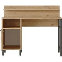 Masa de birou Trendy ON16-SU Walnut/Oak/Black 120x54x99.8cm GTR001084 imaginea #5 — magazin online Desire.md