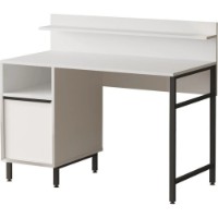 Masa de birou Trendy ON16-W White/Black 120x54x99.8cm GTR001082 imaginea #4 — magazin online Desire.md