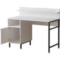 Masa de birou Trendy ON16-W White/Black 120x54x99.8cm GTR001082 imaginea #2 — magazin online Desire.md