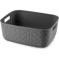 Coș depozitare Curver Softex M 12.5L Grey (258714)