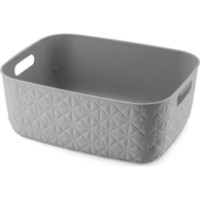 Coș depozitare Curver Softex M 12.5L Light Grey (258715)