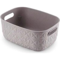 Coș depozitare Curver Softex S 4L Light Grey (258719)