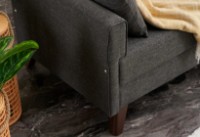 Диван Trendy Bella Anthracit 81x85x177cm GTR003126 фото №6 — интернет-магазин Desire.md