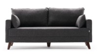 Диван Trendy Bella Anthracit 81x85x177cm GTR003126 фото №7 — интернет-магазин Desire.md