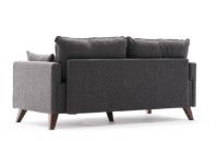 Диван Trendy Bella Anthracit 81x85x177cm GTR003126 фото №8 — интернет-магазин Desire.md